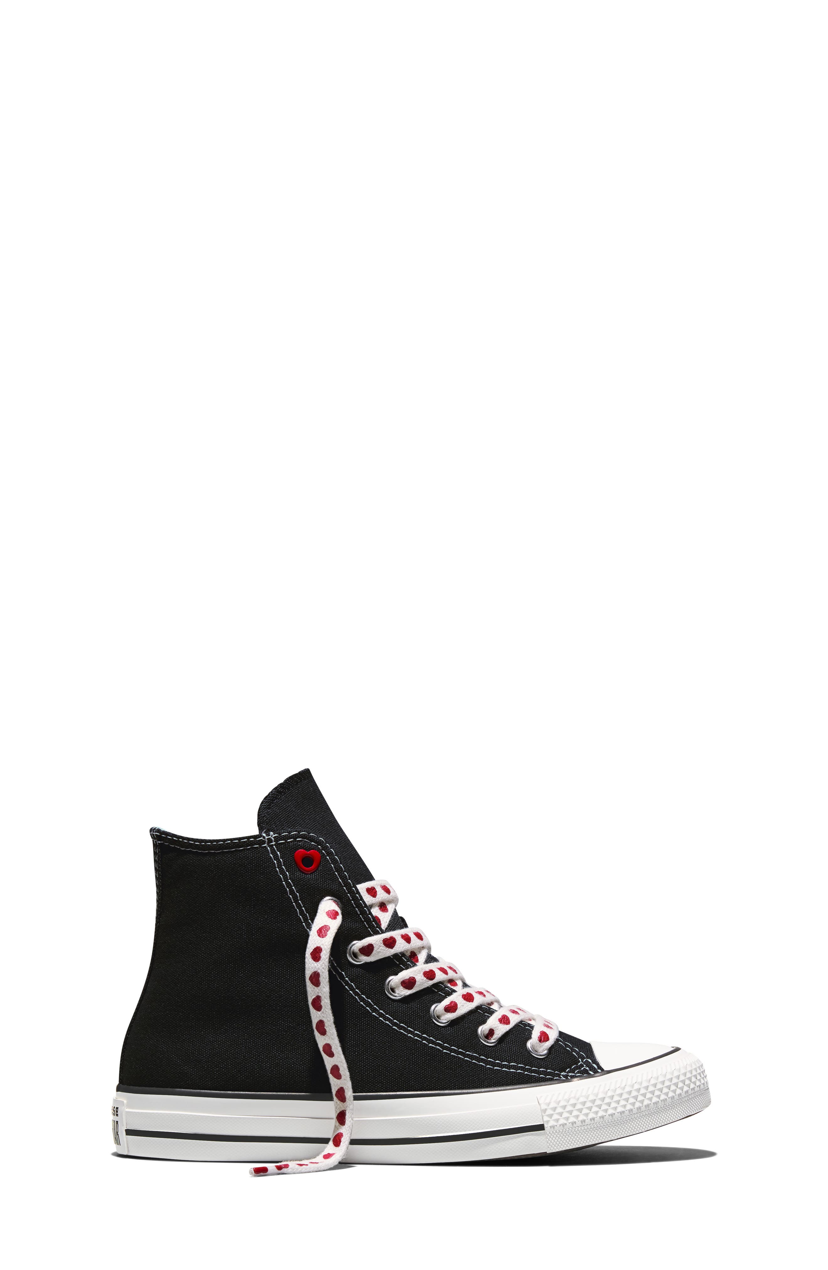 Converse Kids' Chuck Taylor<sup>®</sup> All Star<sup>®</sup> High Top Sneaker, Alternate, color, Black/ Vintage White/ Days