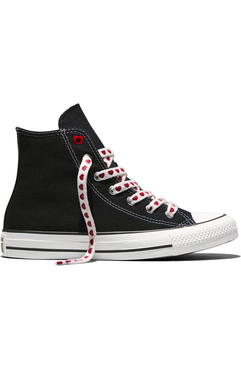 Converse Kids' Chuck Taylor<sup>®</sup> All Star<sup>®</sup> High Top Sneaker, Alternate, color, Black/ Vintage White/ Days