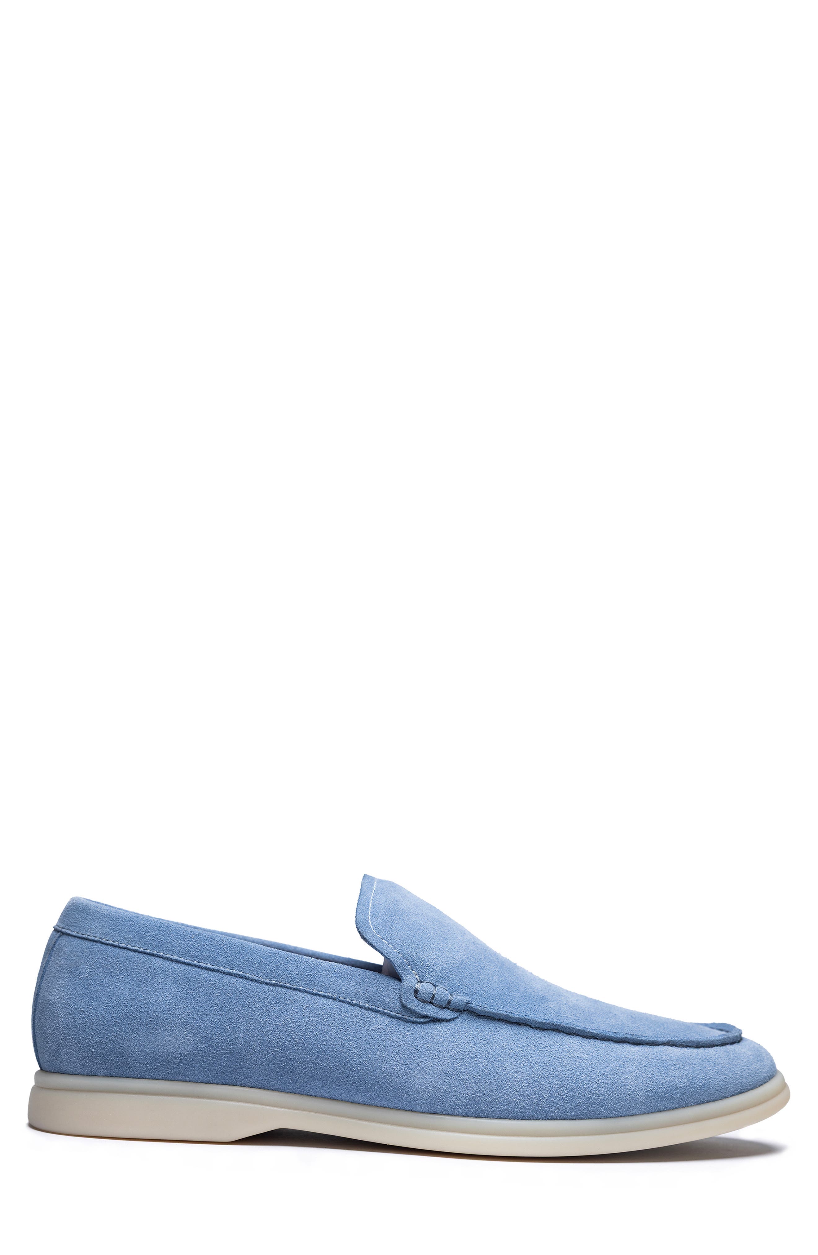 Mitchell Suede Loafer, Alternate, color, SKY BLUE