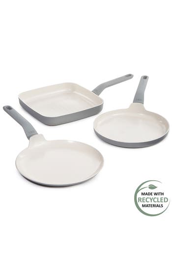 Berghoff Leo Balance 3-piece Specialty Cookware Set In Moonmist