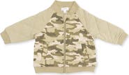 Angel Dear Kids' Camo Print Bomber Jacket