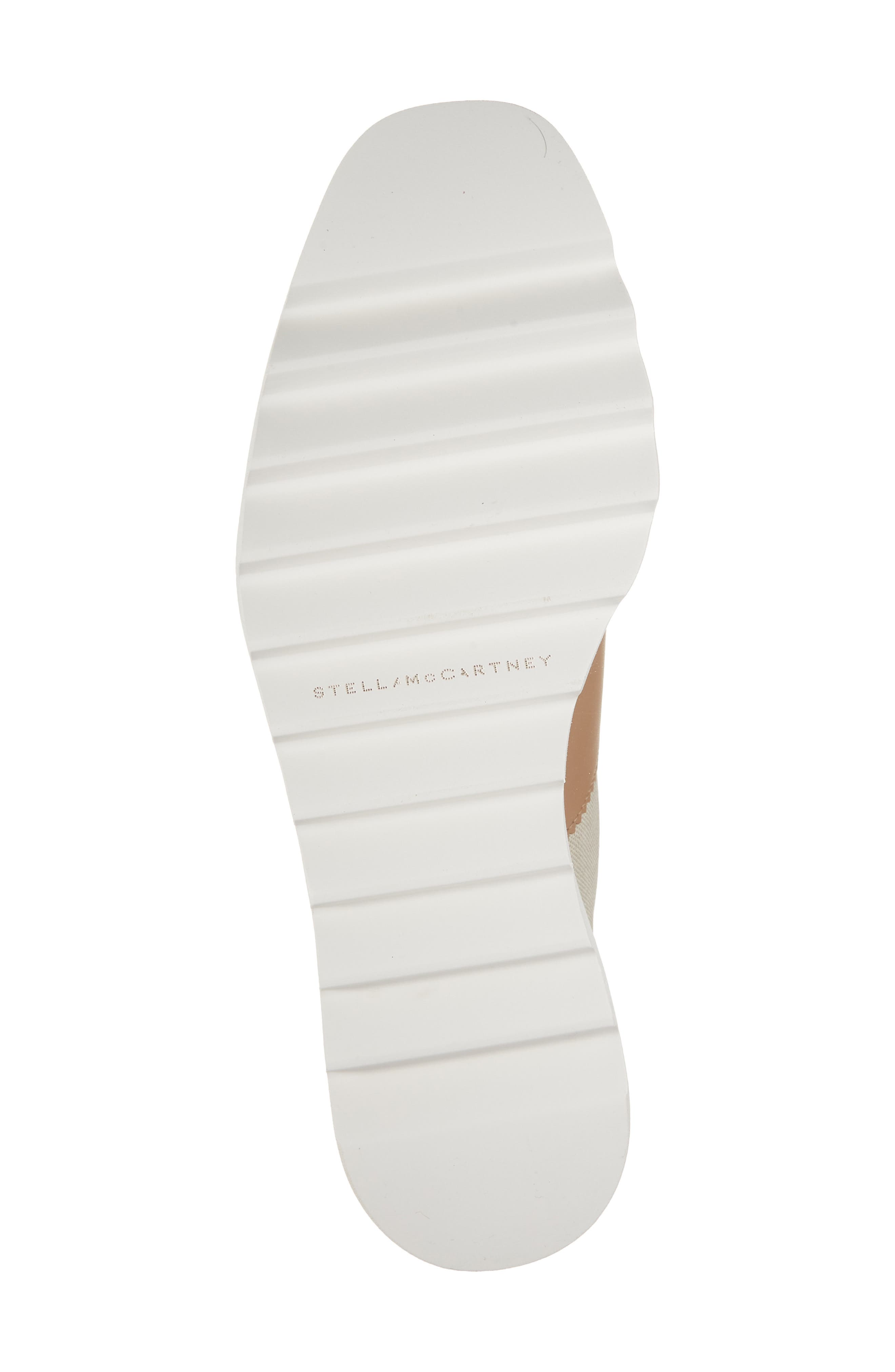 Stella McCartney Sneakelyse Platform Canvas Sneaker, Alternate, color, Ecru