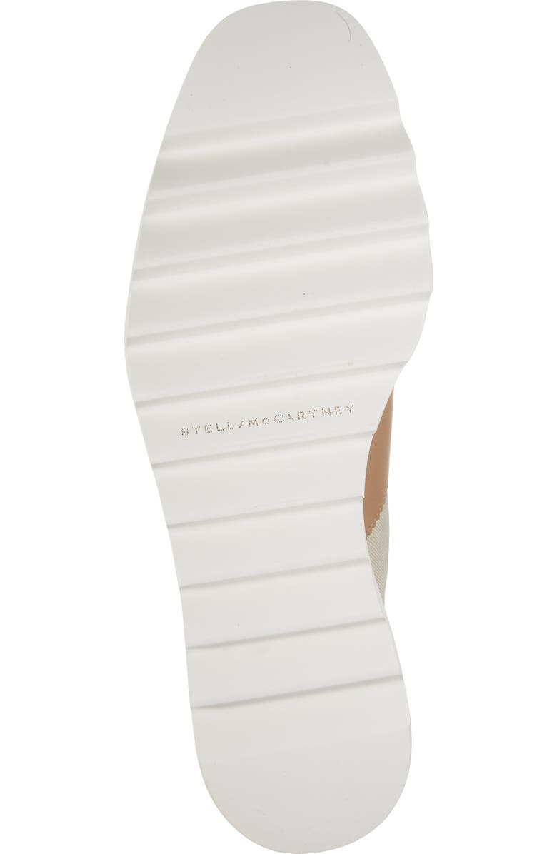 Stella McCartney Sneakelyse Platform Canvas Sneaker, Alternate, color, Ecru