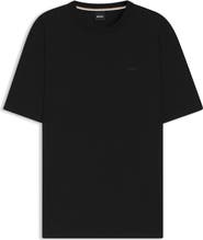 BOSS Taut Solid Cotton Logo T-Shirt