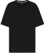 BOSS Taut Solid Cotton Logo T-Shirt