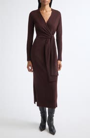 Veronica Beard Salomez Merino Wool & Cashmere Knit Dress