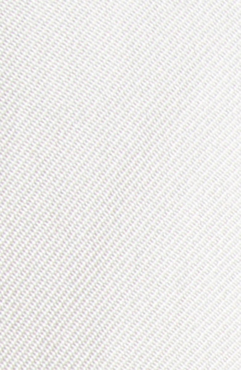 Diotima Lace Panel Silk Button-Up Shirt, Alternate, color, 