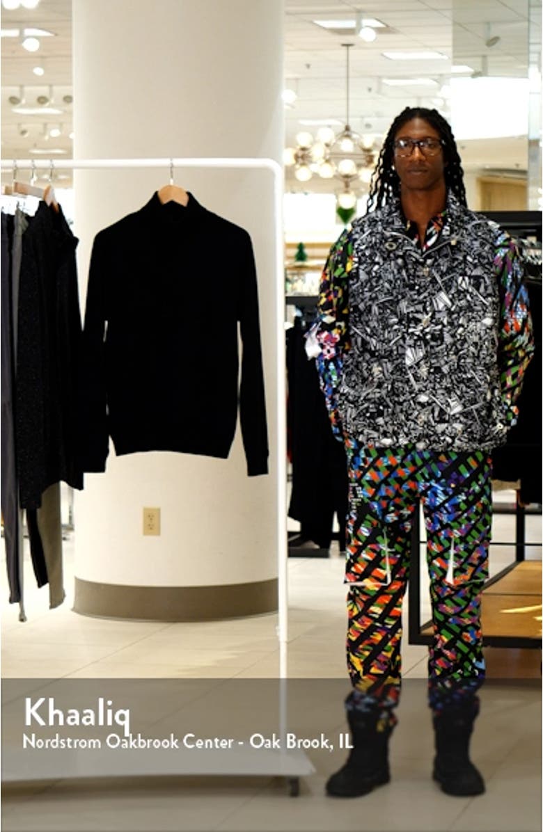 Solid Cotton Turtleneck, sales video thumbnail