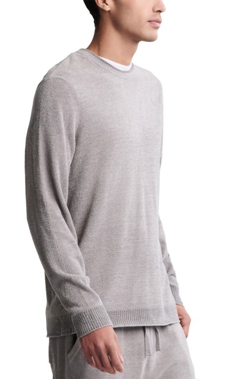 Barefoot Dreams Cozychic Ultra Lite® Crewneck Pullover In Gray