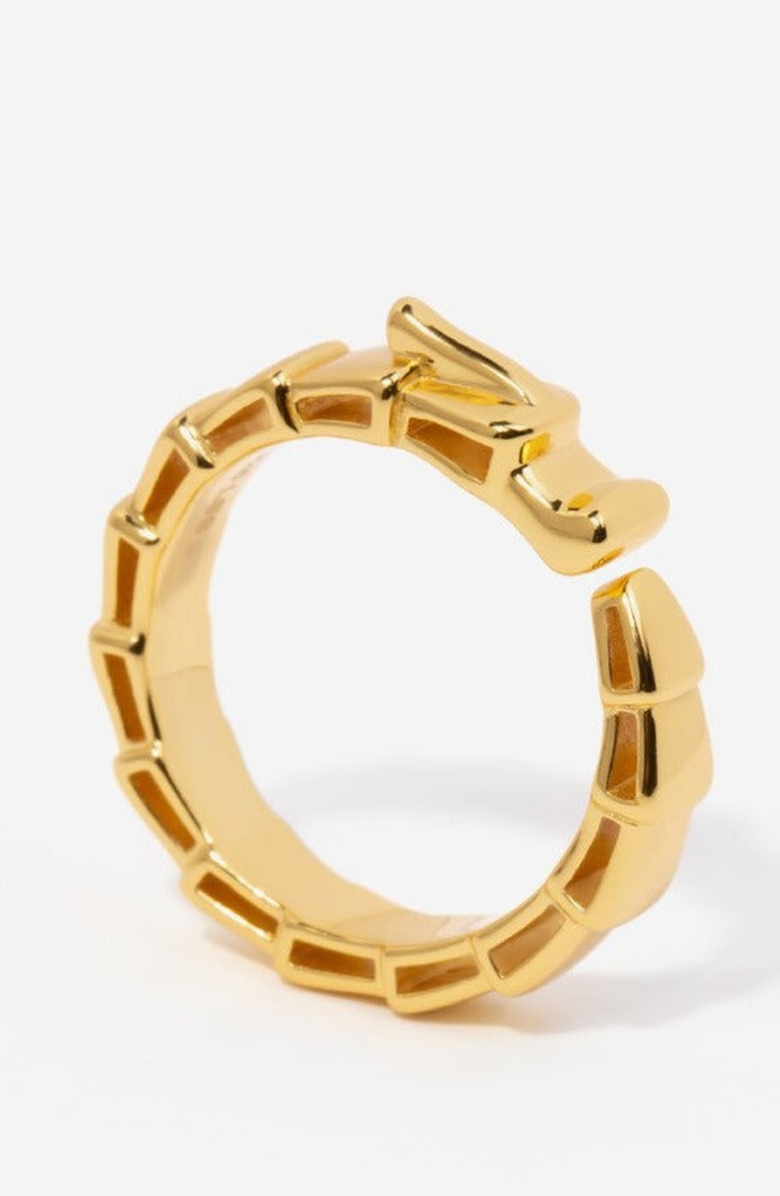 Little Sky Stone Fiery Dragon Band Ring, Alternate, color, Gold