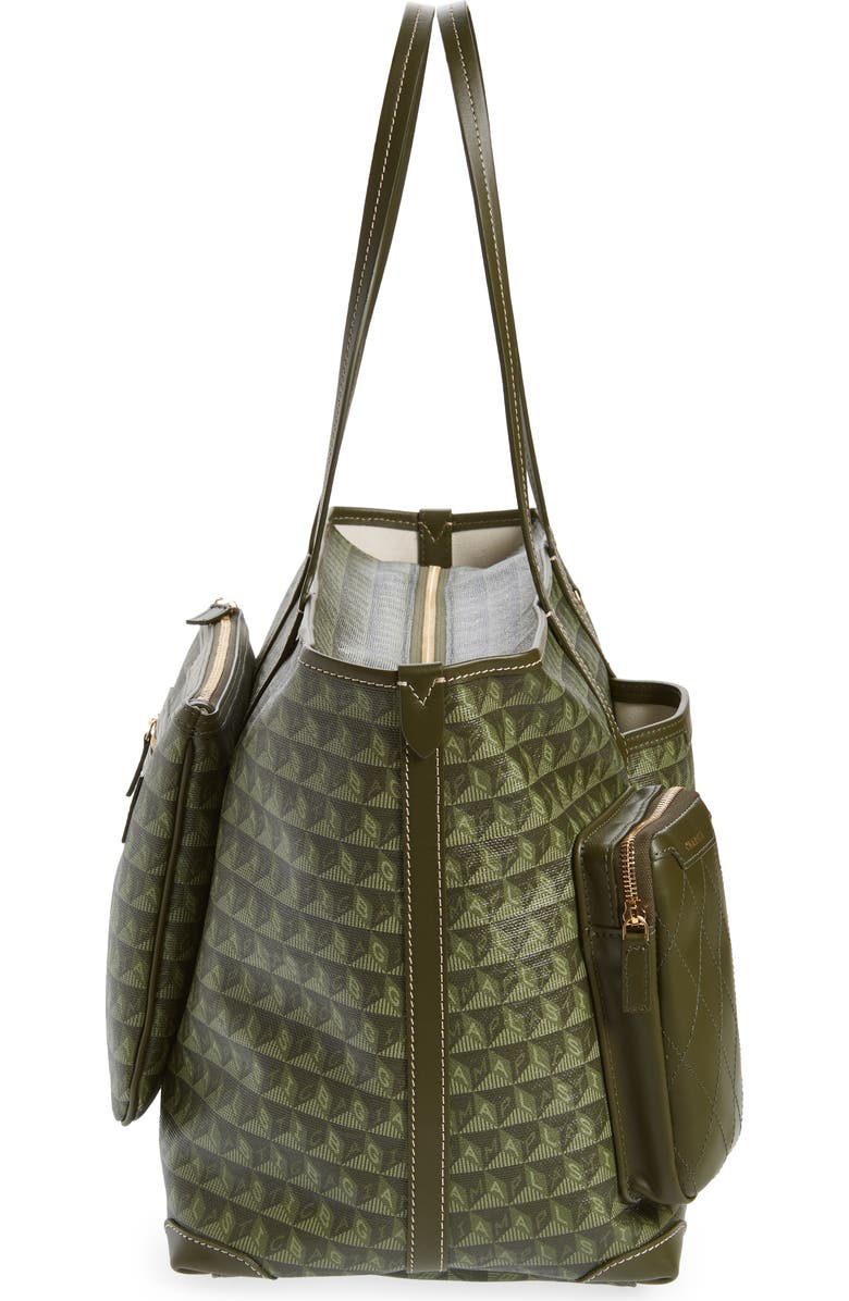 Anya Hindmarch I Am a Plastic Bag Recycled Coated Canvas Tote, Alternate, color,