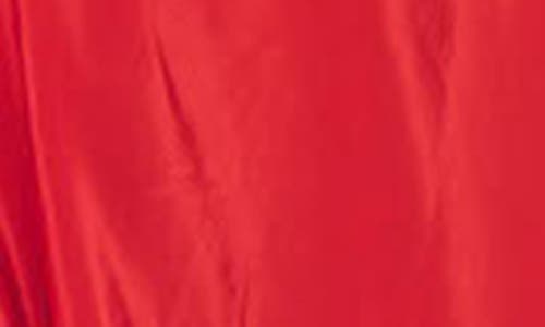 Ranee's Ranees Crystal Embellished Halter Cover-up Dress In Red