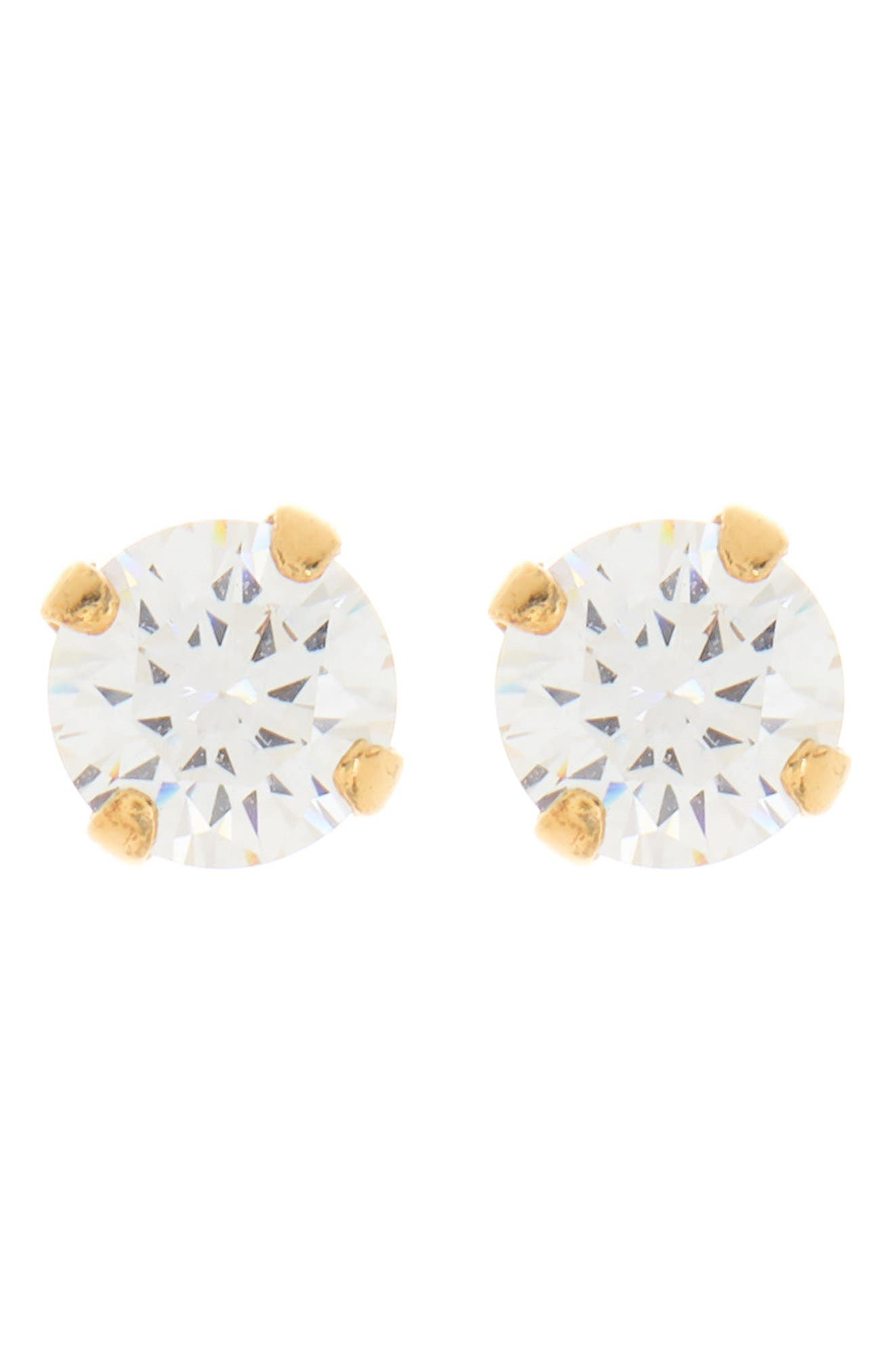 Sterling Forever CZ Stud Earrings