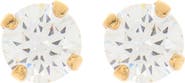 Sterling Forever CZ Stud Earrings