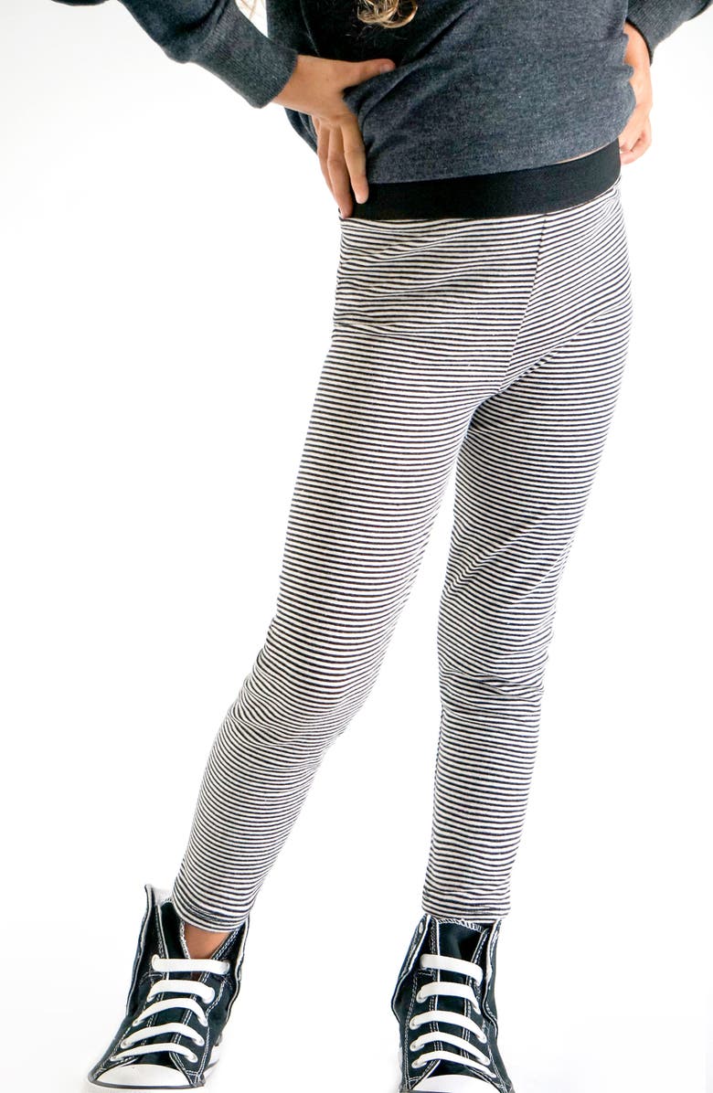 Truly Me Stripe Leggings, Alternate, color, 