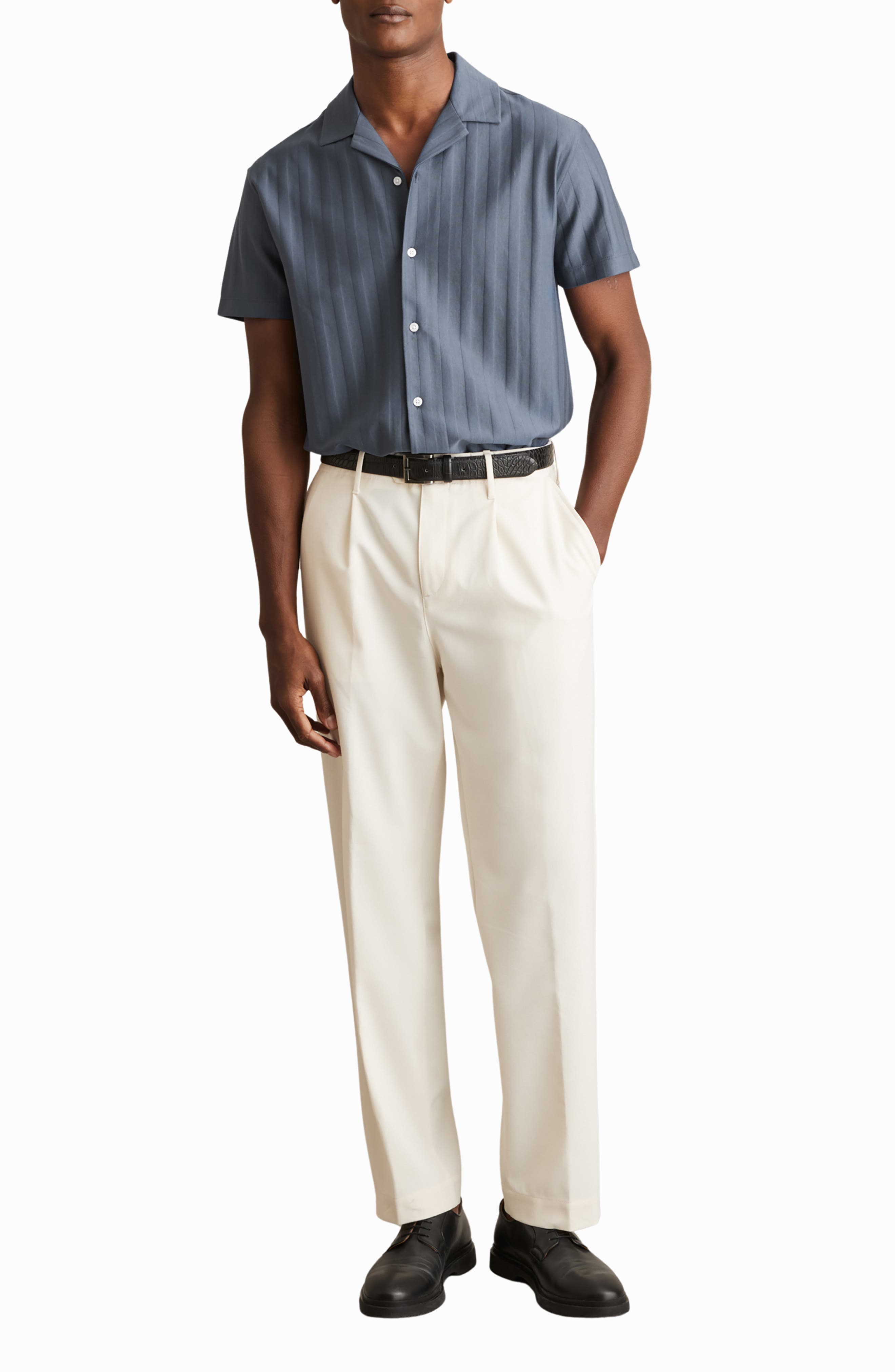 Мужские Reiss Sampson Short Sleeve Woven Shirt — фото 5