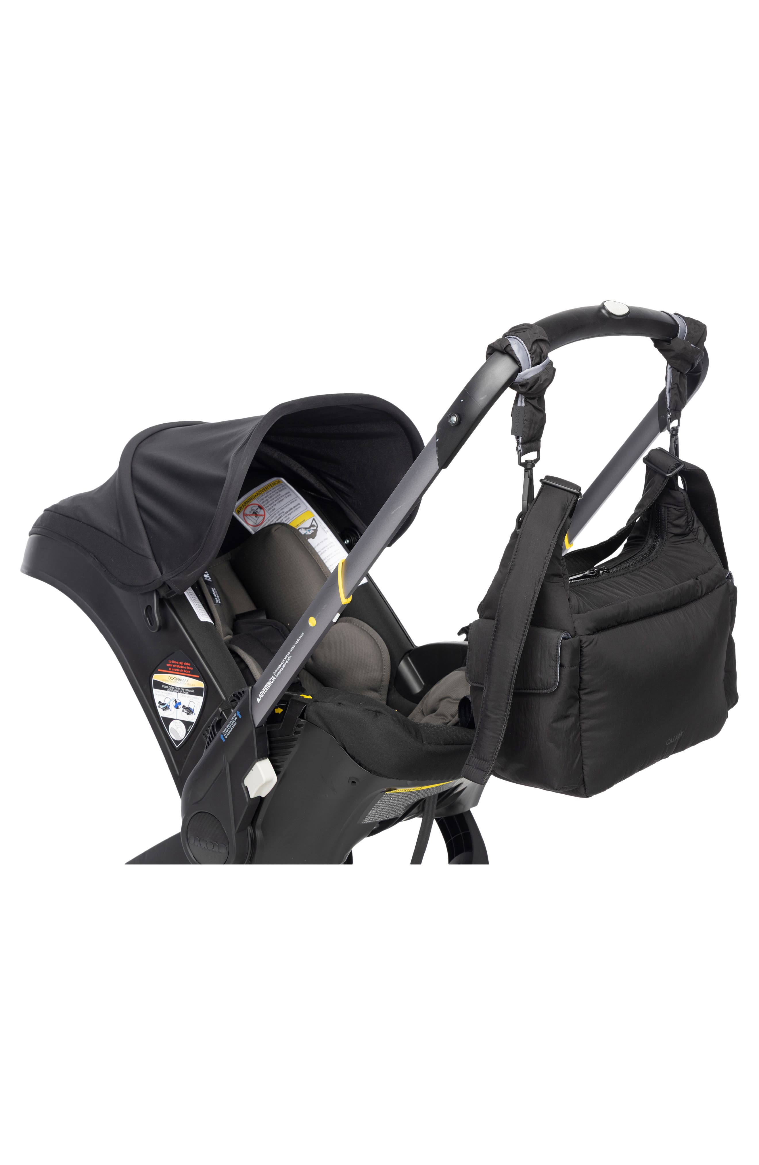 CALPAK Diaper Crossbody Bag, Alternate, color, Black