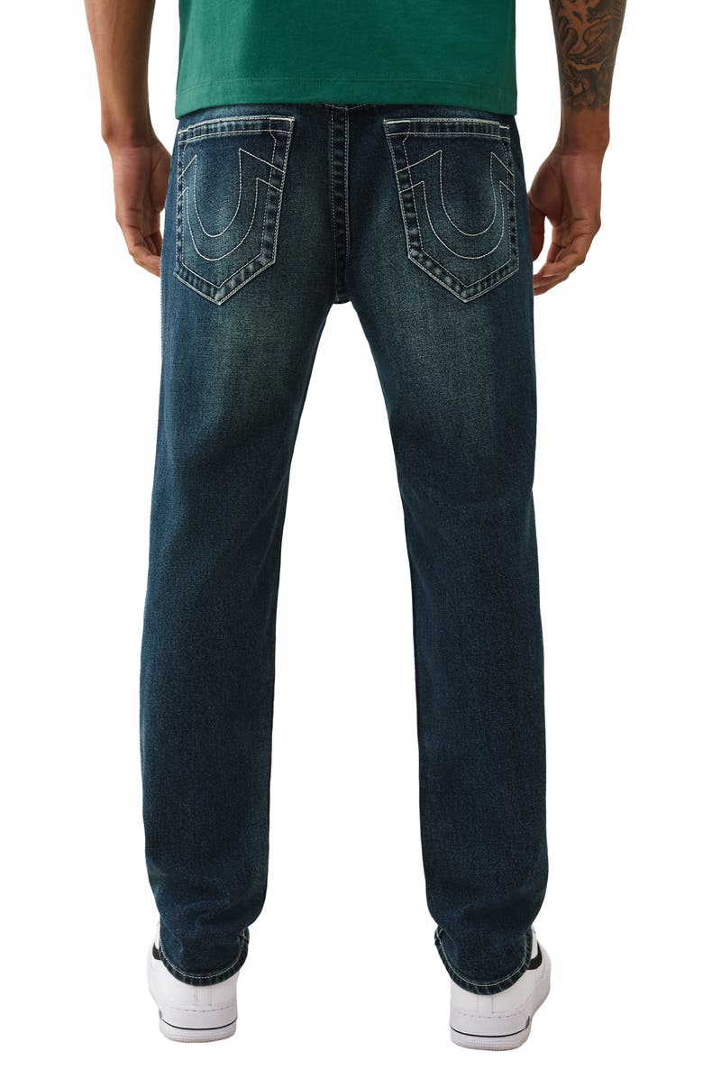 True Religion Rocco Relaxed Skinny Jeans, Alternate, color, Gotham Grind Dark Wash
