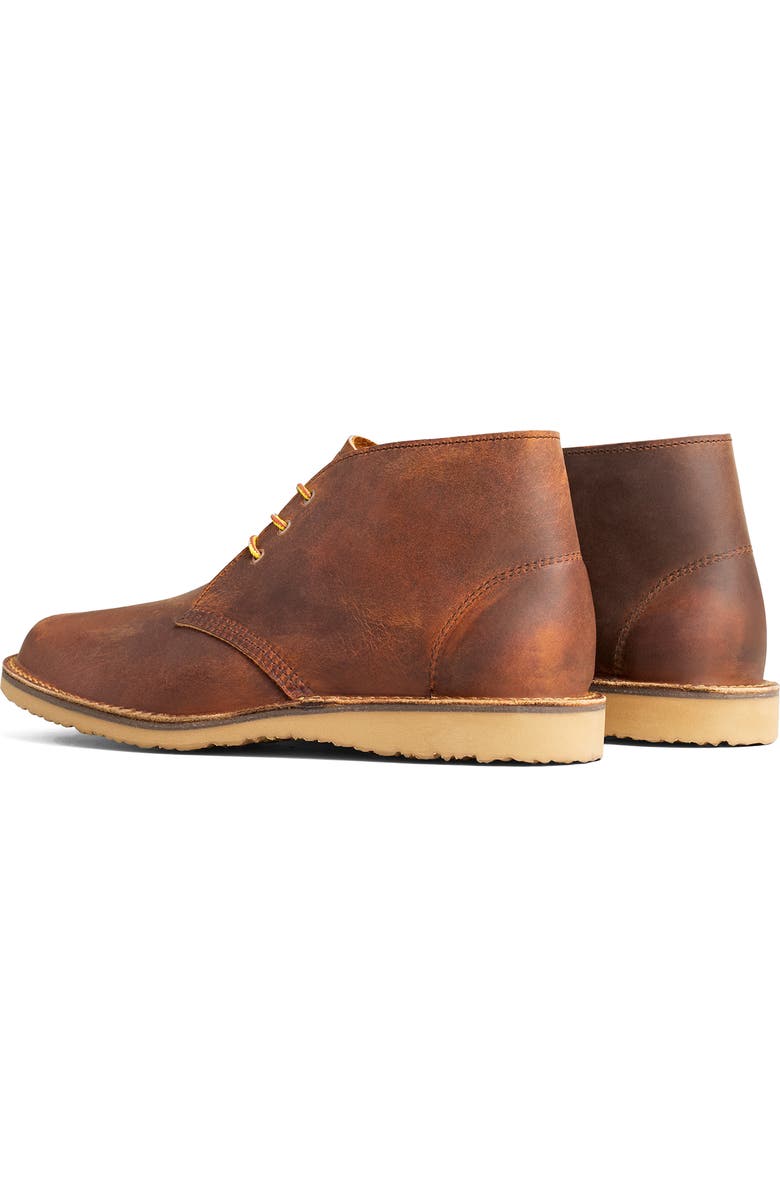 Red Wing Weekend Chukka Boot, Alternate, color, Copper Rough And Tough