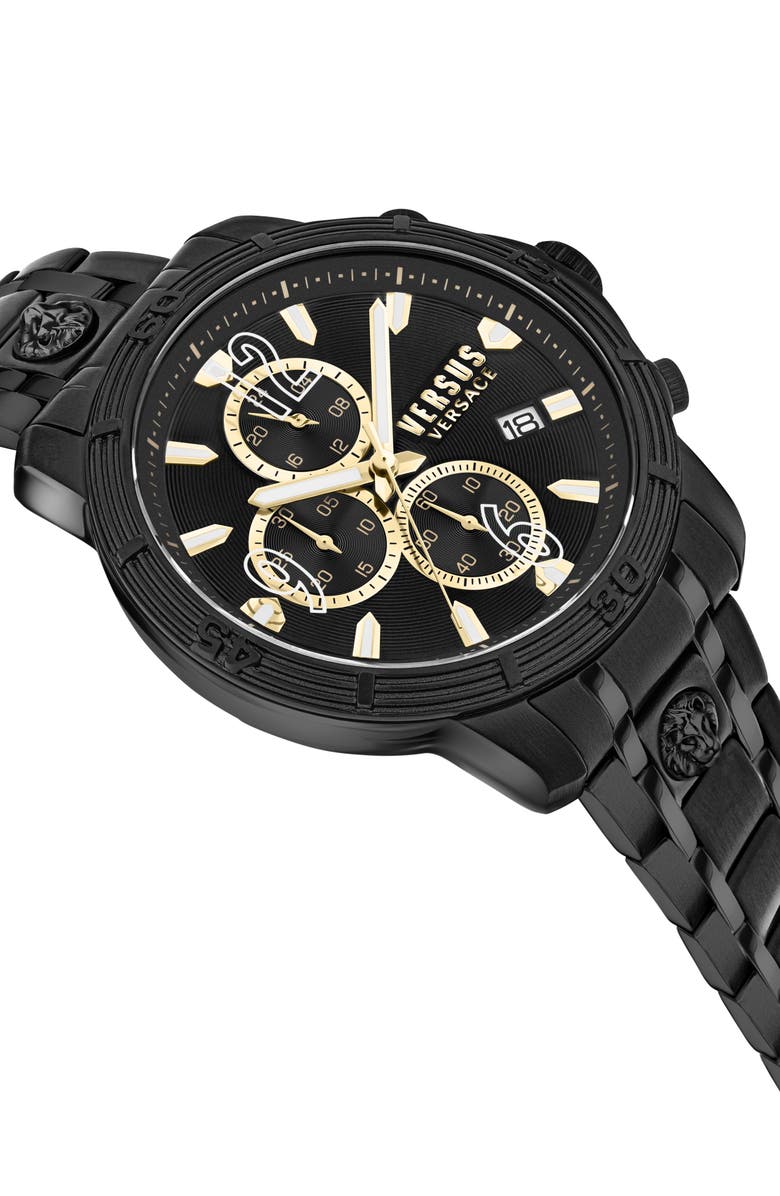 VERSUS Versace Bicocca Chronograph Bracelet Watch, 46mm, Alternate, color, 