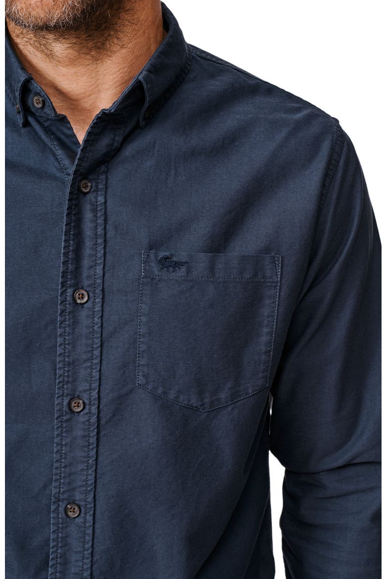 Aldridge Oxford Button Down Shirt, Alternate, color, Navy