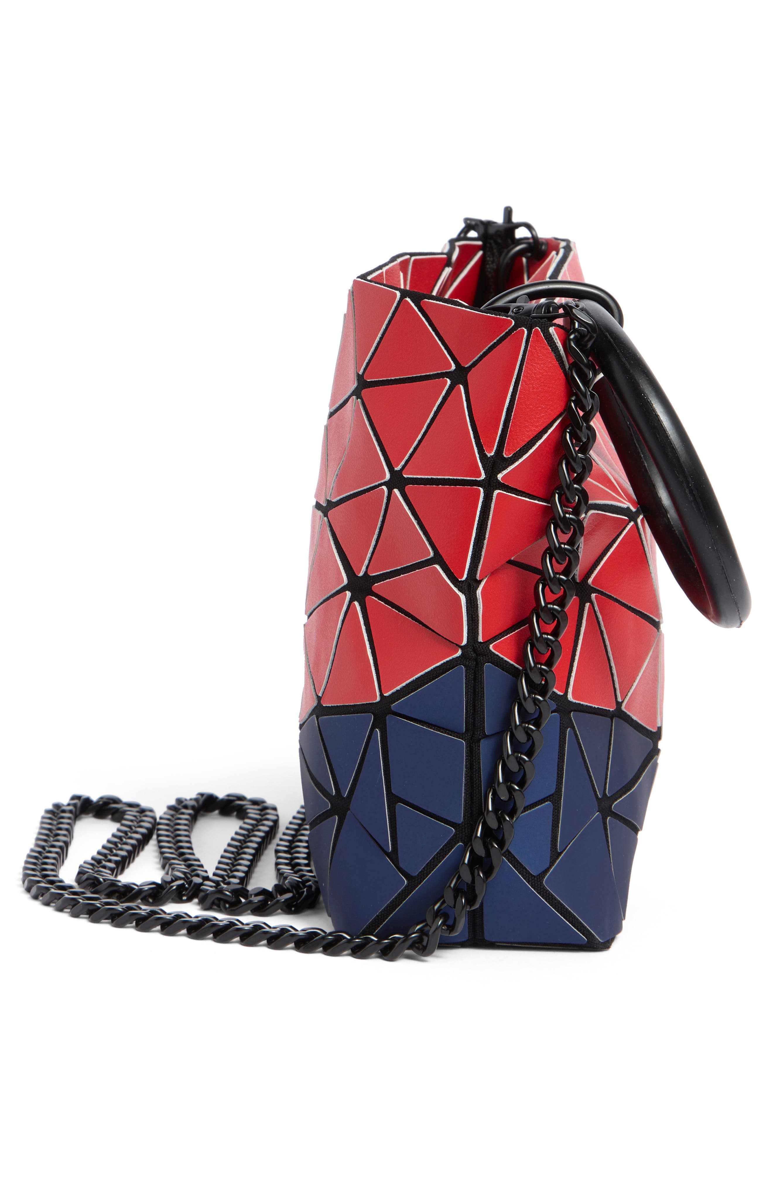 PATRIZIA LUCA Geometric Crossbody Bag, Alternate, color, Matte Red/Blue