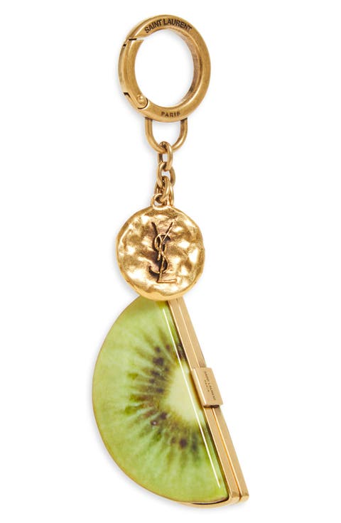 Kiwi Resin Key Ring
