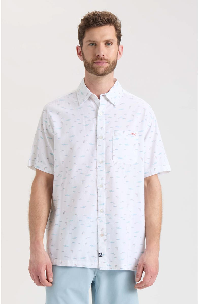 Salt Life Shark Bait Short Sleeve Shirt, Main, color,