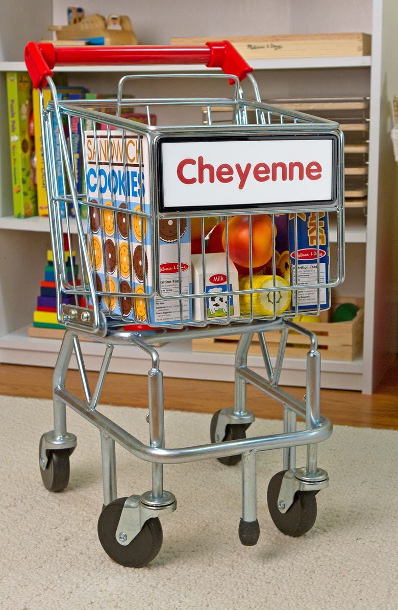 Melissa & Doug Personalized Shopping Cart, Main, color, 