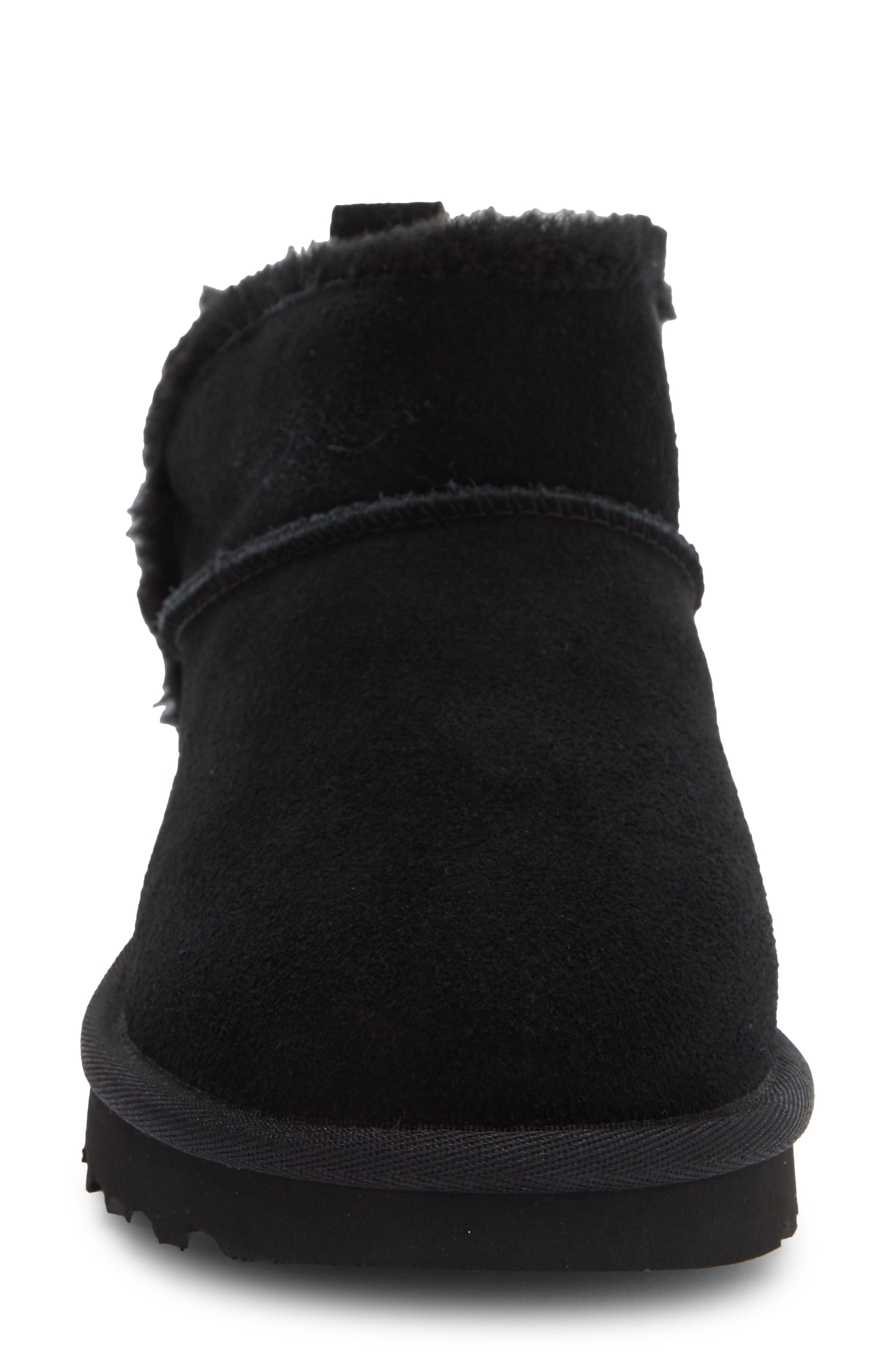 Aiyanna Classic Ultra Mini Boot, Alternate, color, BLACK
