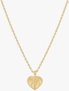 Bearfruit Jewelry 14k Gold Plated Mama Heart Necklace Gift Idea