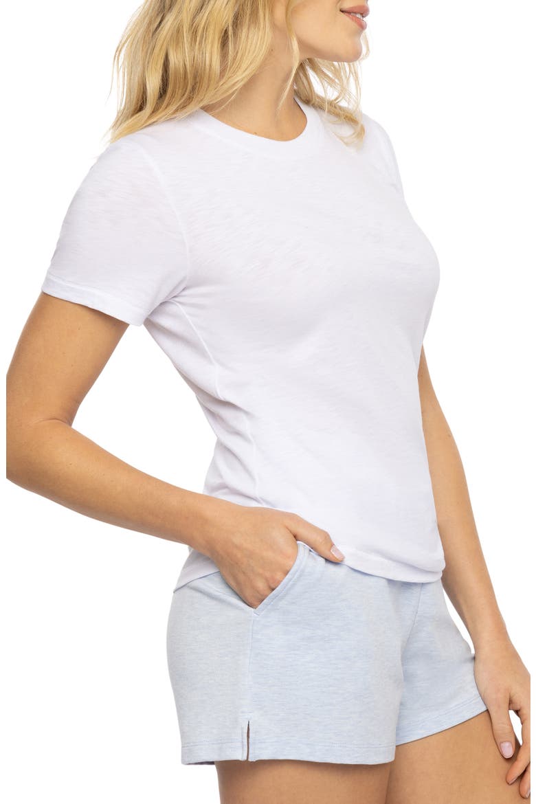 Cloud Crewneck T-Shirt, Alternate, color, WHITE