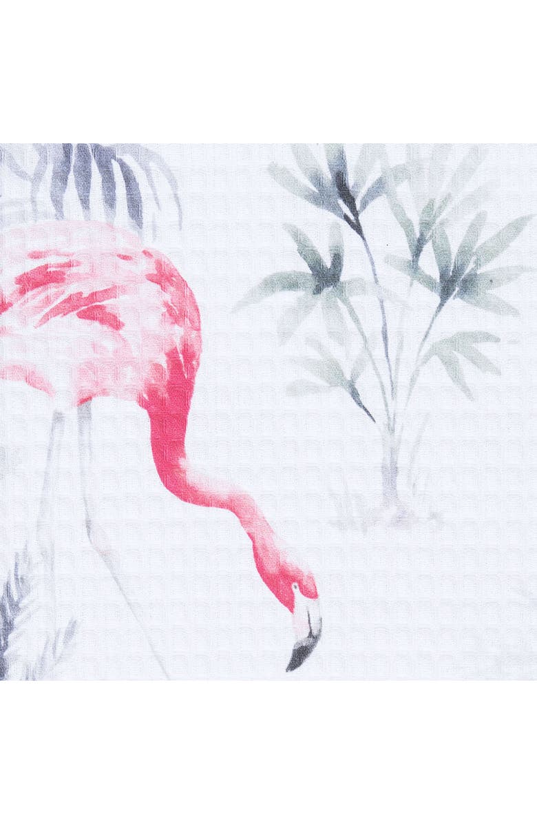 C&F Home 27" x 18" Flamingo Kitchen and Bathroom Graphic Print Hand Towel, Alternate, color, Pink