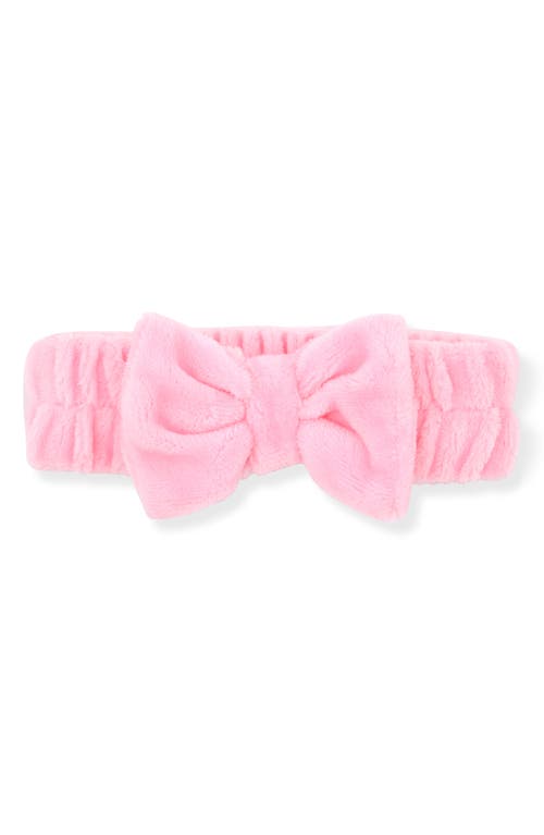 Sleep On It Kids' Bow Two-piece Long Pajamas & Headband Set In Blue