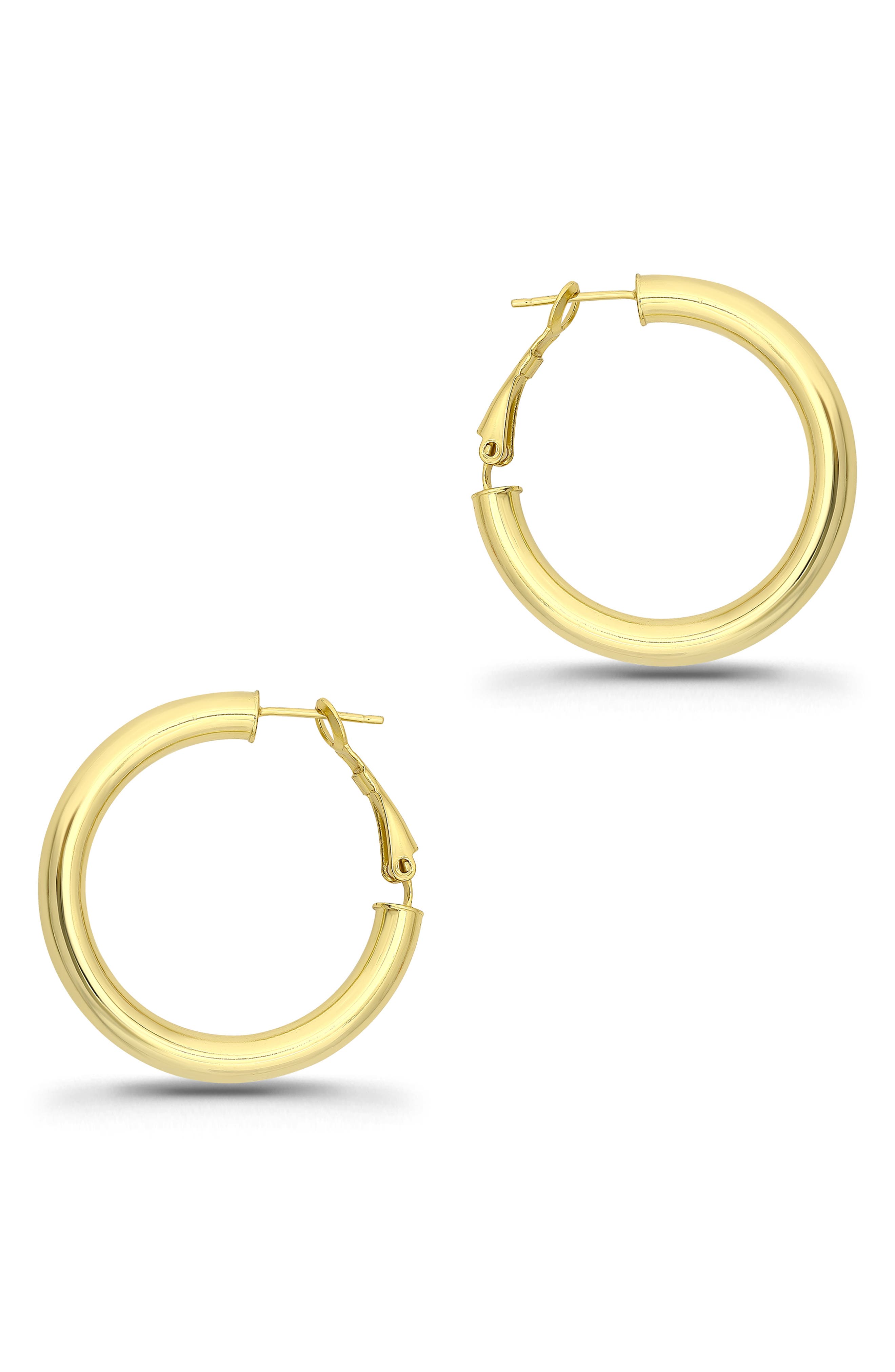 Christian Siriano New York 35mm Tube Hoop Earrings (Women) | Nordstromrack
