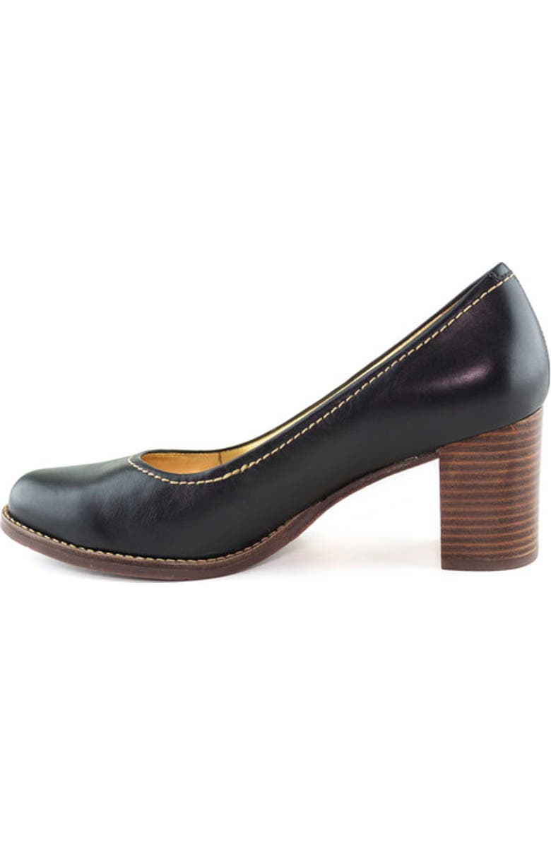 Marc Joseph New York NYC Leather Pump, Alternate, color, Black Napa