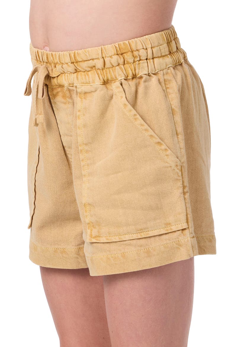 Kylas Denim Shorts, Alternate, color, WARM SAND