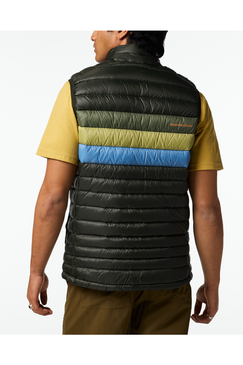 Fuego Down Vest - Men's, Alternate, color, Woods Stripes