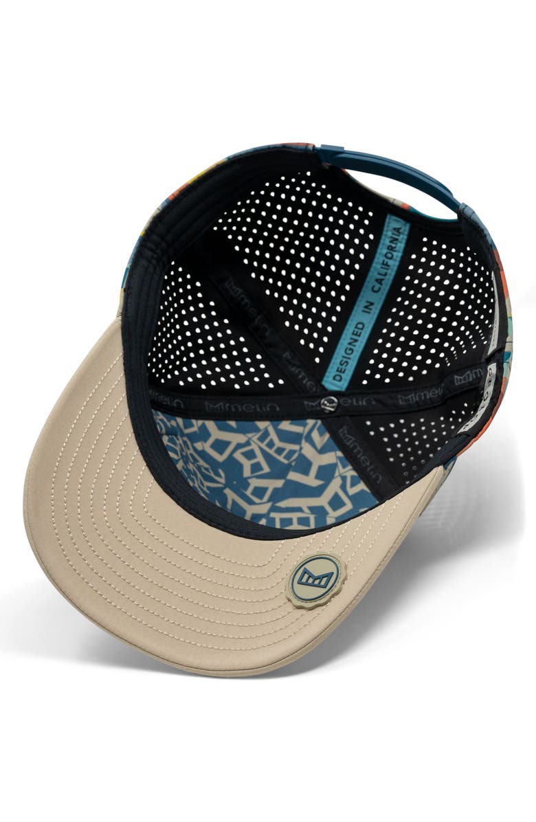 Melin Odyssey Stacked Hydro Performance Snapback Hat, Alternate, color, 