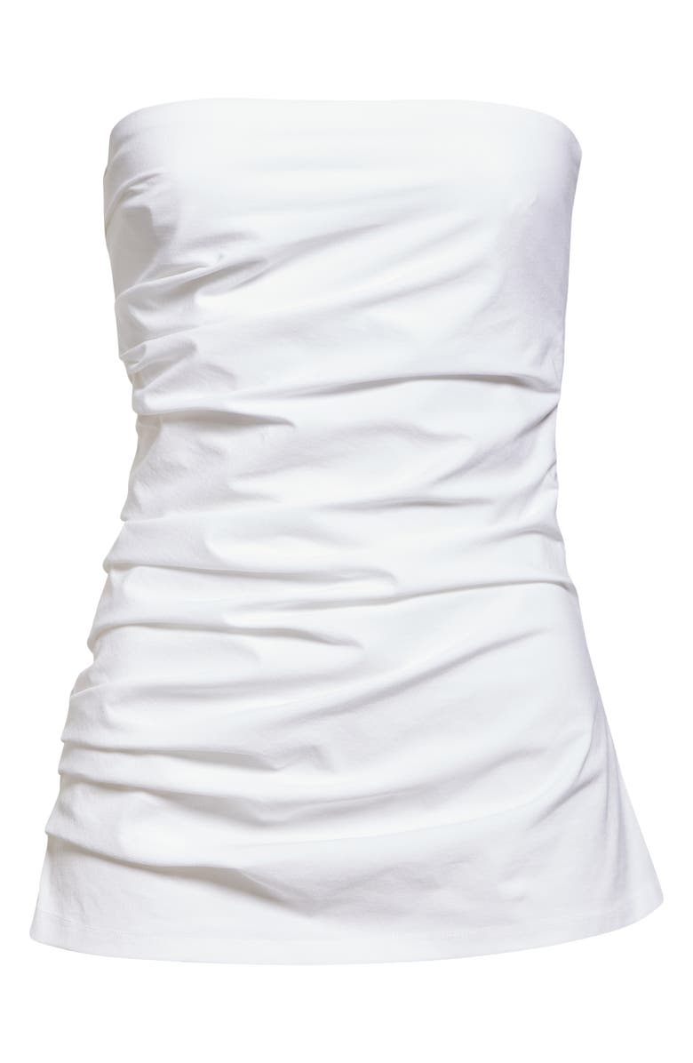 Proenza Schouler Lena Strapless Tie Back Top, Alternate, color, Off White