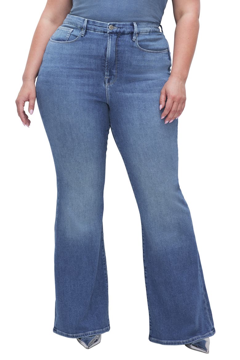 Good Legs Flare Jeans, Alternate, color, INDIGO591