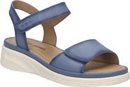 Josef Seibel Severan Ankle Strap Platform Wedge Sandal