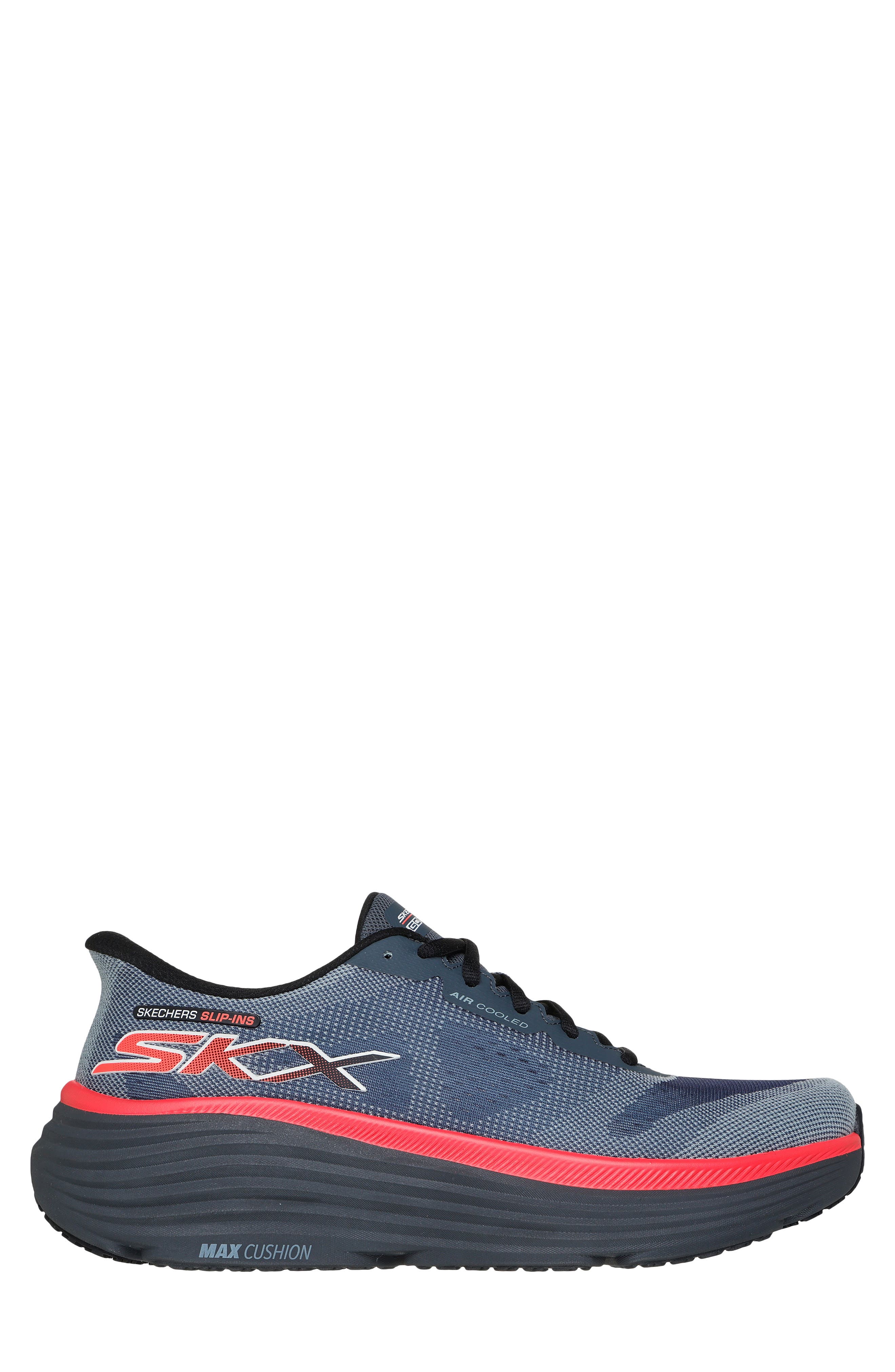 Slip-Ins Max Cushioning Running Shoe, Alternate, color, SLATE