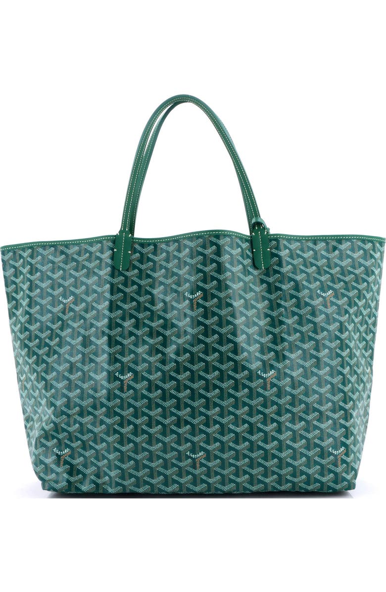 Pre-Owned Goyard Saint Louis Tote Coated Canvas GM, Alternate, color, Green