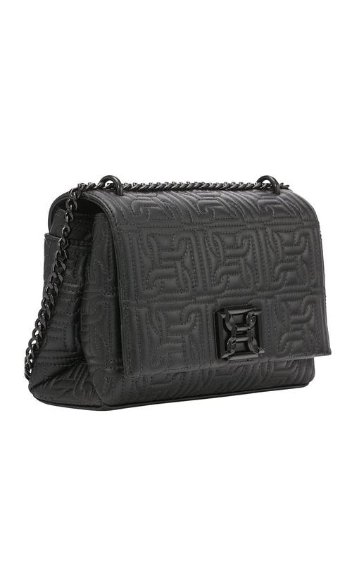 Dkny Delanie Flap Shoulder In Blk/black