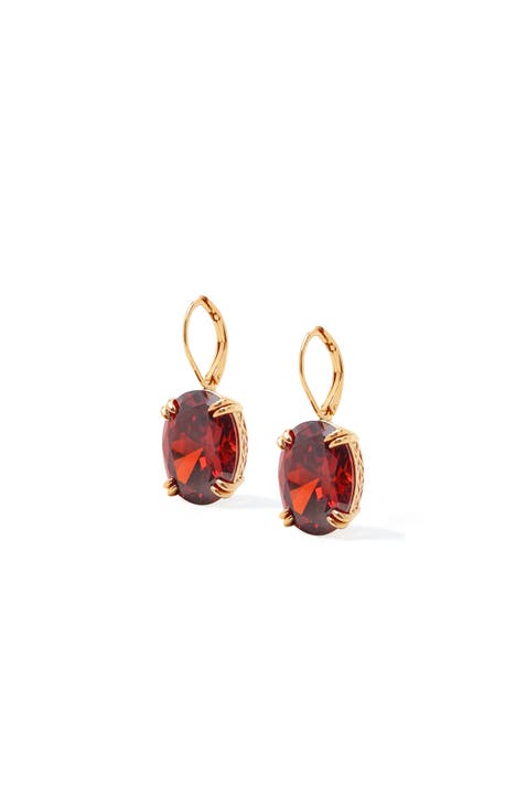 Cherry Glow Earrings