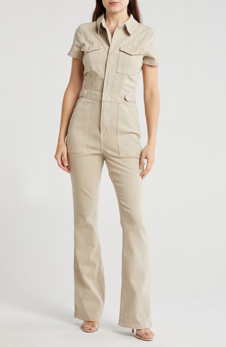 Good American Fit For Success Bootcut Jumpsuit, Main, color,