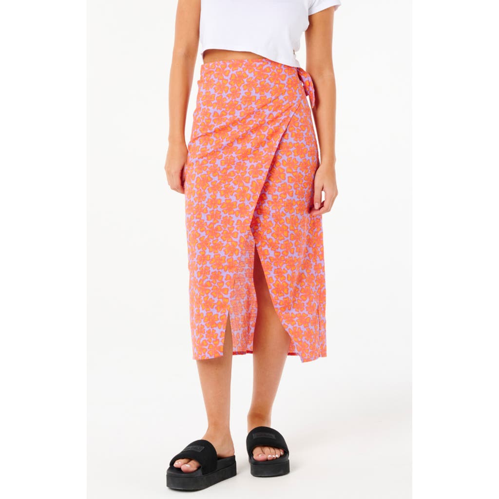 Rip Curl Neon Isles Midi Wrap Skirt