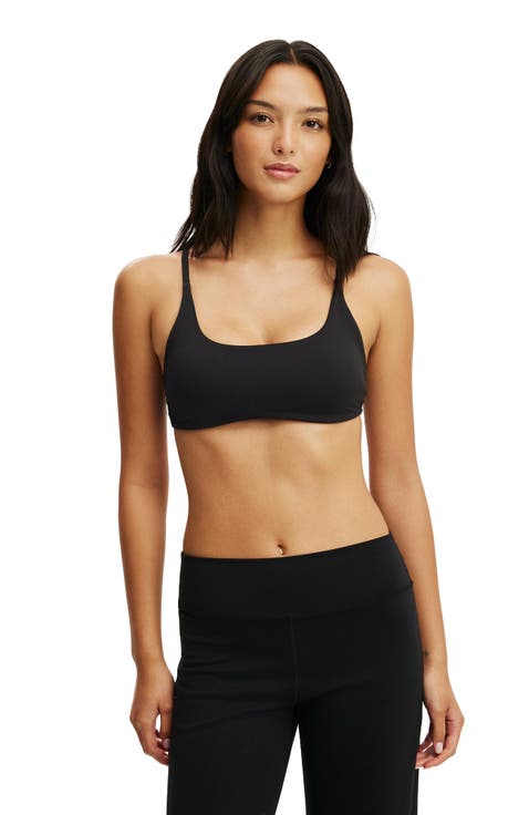 Women's Active Ultra Luxe Strappy Cross Back Crop