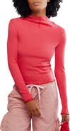 Free People FP Movement Breathe Easy Cotton Blend Hoodie